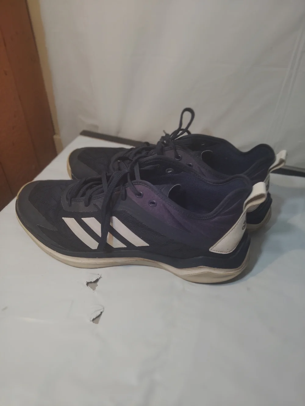 Adidas Mens Speed Trainer 4 Blue Running Shoes Sneakers Size 11.5